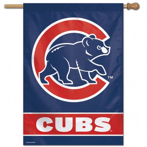 Chicago Cubs 28" x 40" Vertical Flag