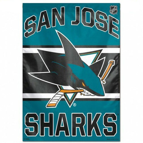 San Jose Sharks 28" x 40" Vertical Flag
