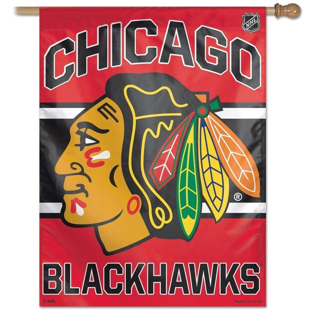 Chicago Blackhawks 28" x 40" Vertical Flag