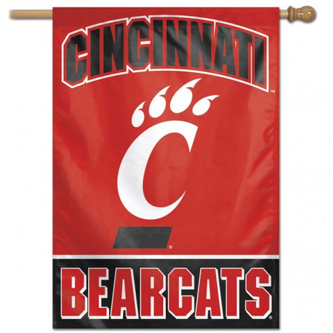 Cincinnati Bearcats 28" x 40" Vertical Flag