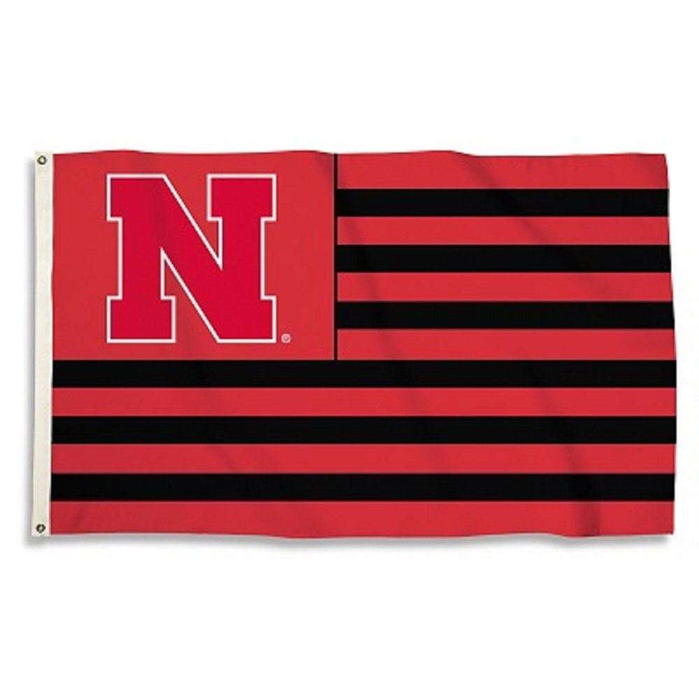 Nebraska Cornhuskers 3'x5' Flag - Husker Nation