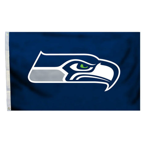 Seattle Seahawks 3'x5' Flag - Logo Design
