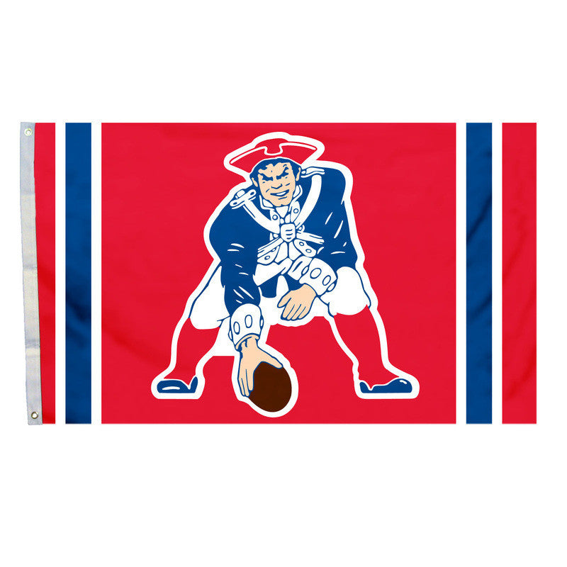 New England Patriots 3'x5' Flag - Minuteman Logo