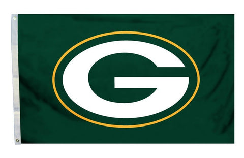 Green Bay Packers 3'x5' Flag - Logo Design