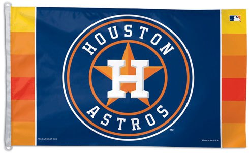 Houston Astros 3'x5' Flag