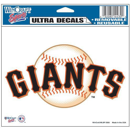 San Francisco Giants 5"x6" Decal