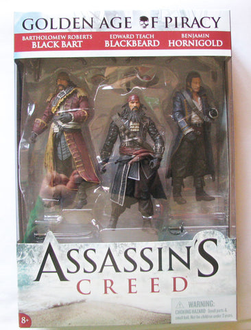 Golden Age of Piracy 3 Pack Assassin's Creed McFarlane