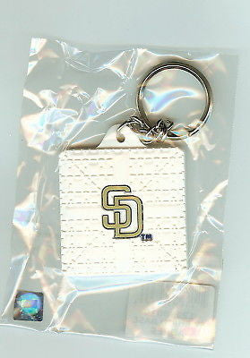 San Diego Padres "SD" Base Style Keychain
