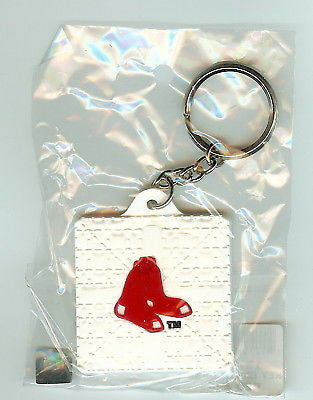 Boston Red Sox Base Style Keychain