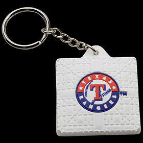Texas Rangers Base Style Keychain