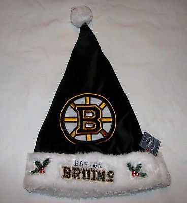 Boston Bruins Santa Hat