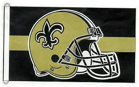 New Orleans Saints (Helmet) 3'x5' Flag