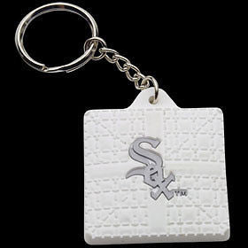 Chicago White Sox Base Style Keychain