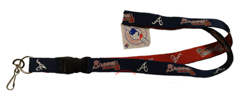 Atlanta Braves 24" Two Tone Breakaway Lanyard