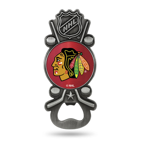 Chicago Blackhawks Party Starter Magnet Bottle Opener