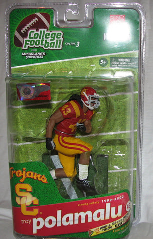 Troy Polamalu USC Trojans McFarlane NCAA Series 3