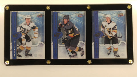 Vegas Golden Knights Marchessault, Schmidt, & Smith Cards In 3 Card Holder