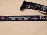 Chicago Cubs World Series Champions 24" Lanyard