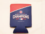 Chicago Cubs World Series Champions Can Holder - Red & Blue with Trophy