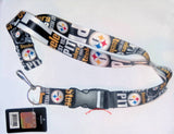 Pittsburgh Steelers Dynamic Design Breakaway Lanyard
