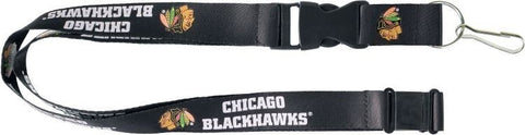 Chicago Blackhawks 24" Lanyard - Black