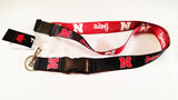 Nebraska Cornhuskers Dual Color 24" Lanyard