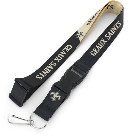 New Orleans Saints Slogan Design 22" Breakaway Lanyard