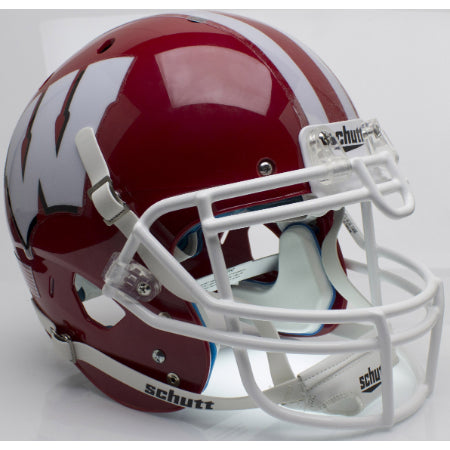 Wisconsin Badgers Scarlet Schutt XP Authentic Helmet - Alternate 1