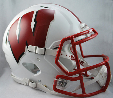 Wisconsin Badgers Riddell Authentic Speed Helmet