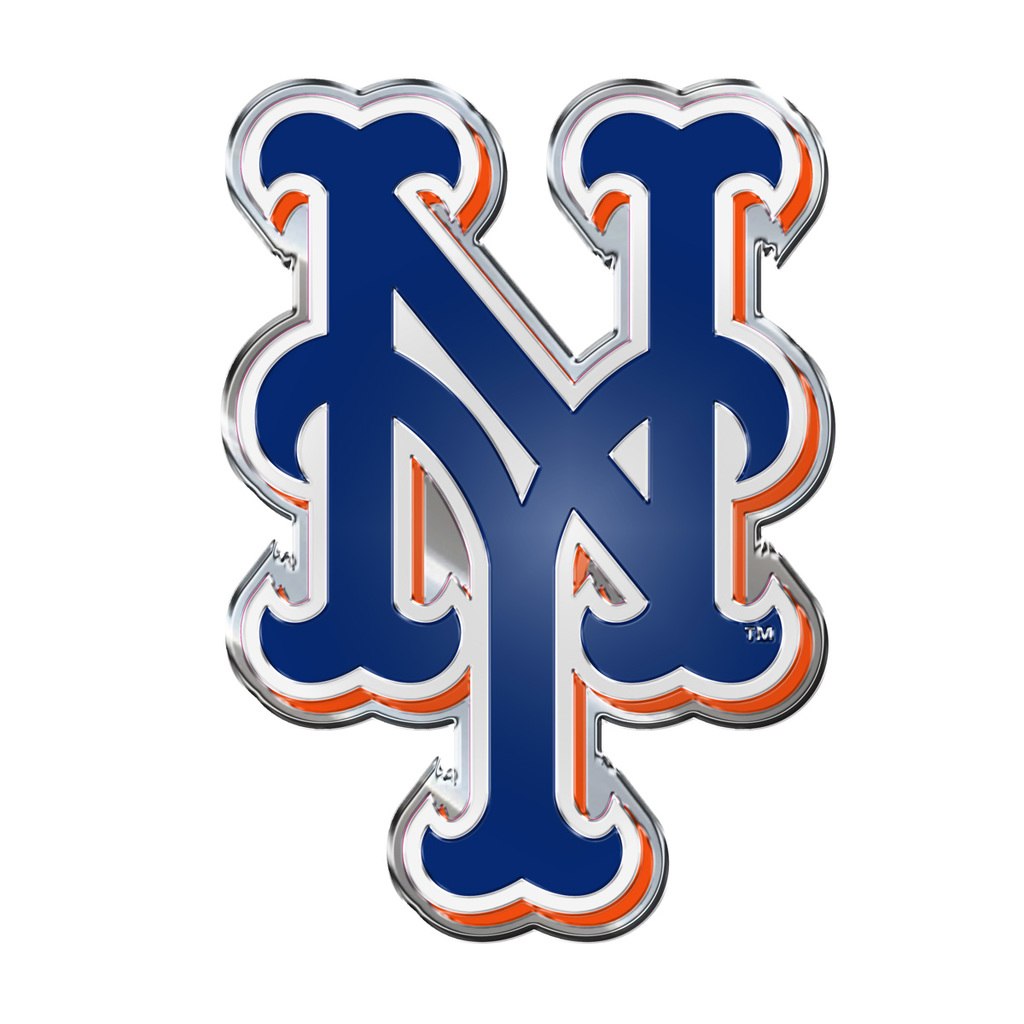 New York Mets Die Cut Color Auto Emblem