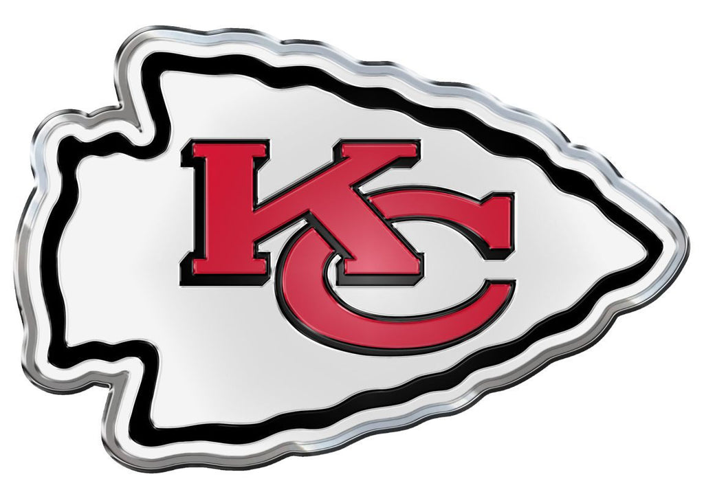 Kansas City Chiefs Die Cut Color Auto Emblem