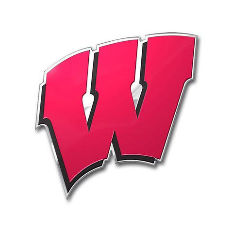 Wisconsin Badgers Die Cut Color Auto Emblem