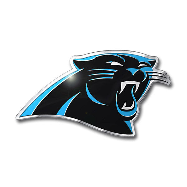 Carolina Panthers Die Cut Color Auto Emblem