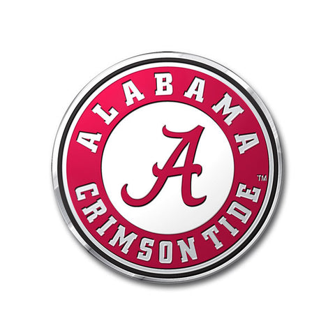 Alabama Crimson Tide Die Cut Color Auto Emblem