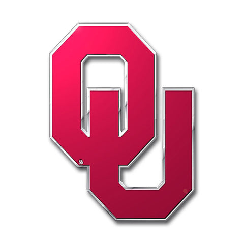 Oklahoma Sooners Die Cut Color Auto Emblem