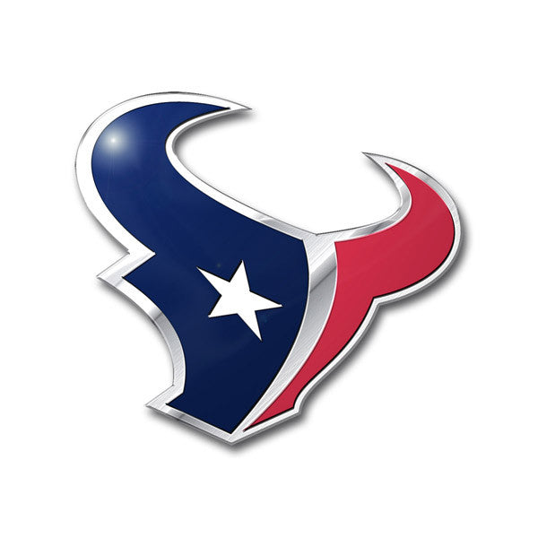 Houston Texans Die Cut Color Auto Emblem