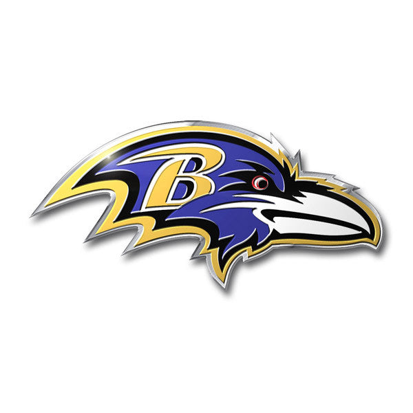Baltimore Ravens Die Cut Color Auto Emblem