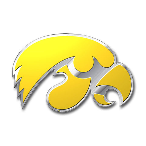 Iowa Hawkeyes Die Cut Color Auto Emblem