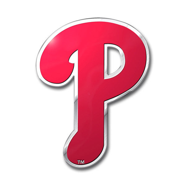 Philadelphia Phillies Die Cut Color Auto Emblem
