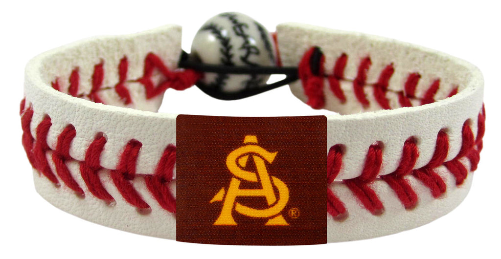 Arizona State Sun Devils Baseball Bracelet - Classic Logo