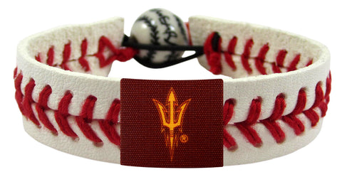 Arizona State Sun Devils Baseball Bracelet - Pitchfork Logo