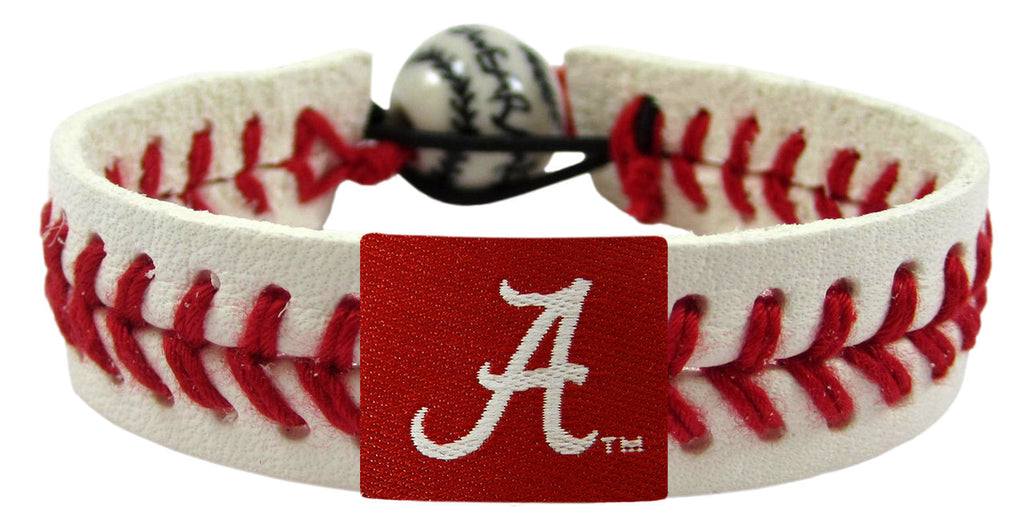 Alabama Crimson Tide Baseball Bracelet