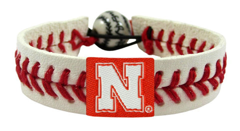 Nebraska Cornhuskers Baseball Bracelet
