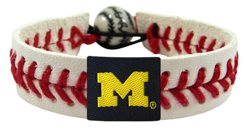 Michigan Wolverines Baseball Bracelet