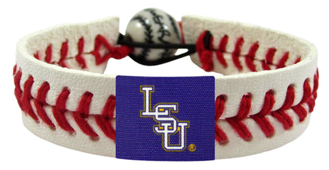 LSU Tigers Baseball Bracelet