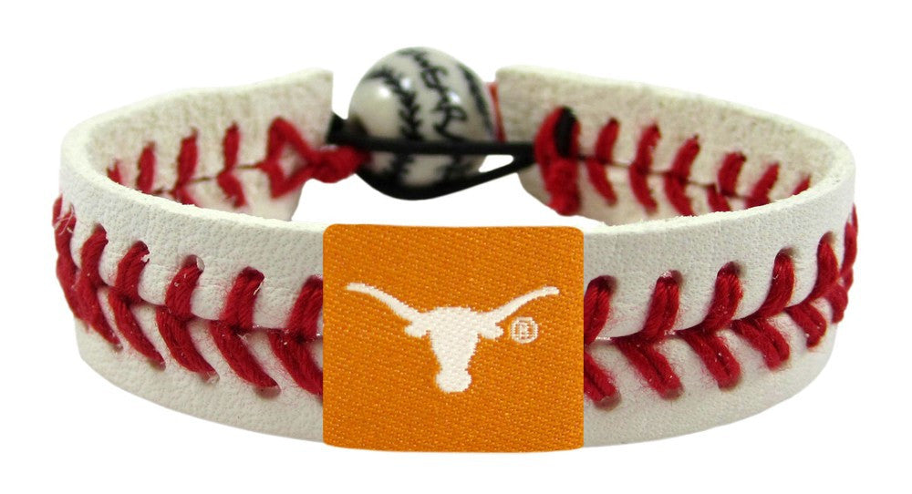 Texas Longhorns Baseball Bracelet