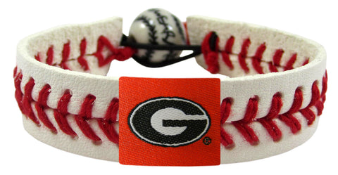 Georgia Bulldogs Baseball Bracelet