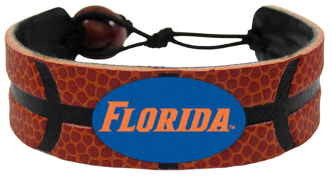 Florida Gators Wordmark Logo Basketball Bracelet