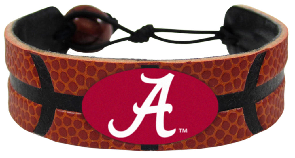 Alabama Crimson Tide Basketball Bracelet