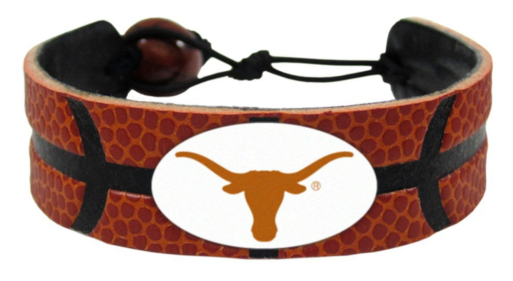 Texas Longhorns Basketball Bracelet